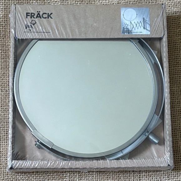 New IKEA Frack Makeup Mirror Expandable Accordion Swedish Style Bathroom - Picture 1 of 2